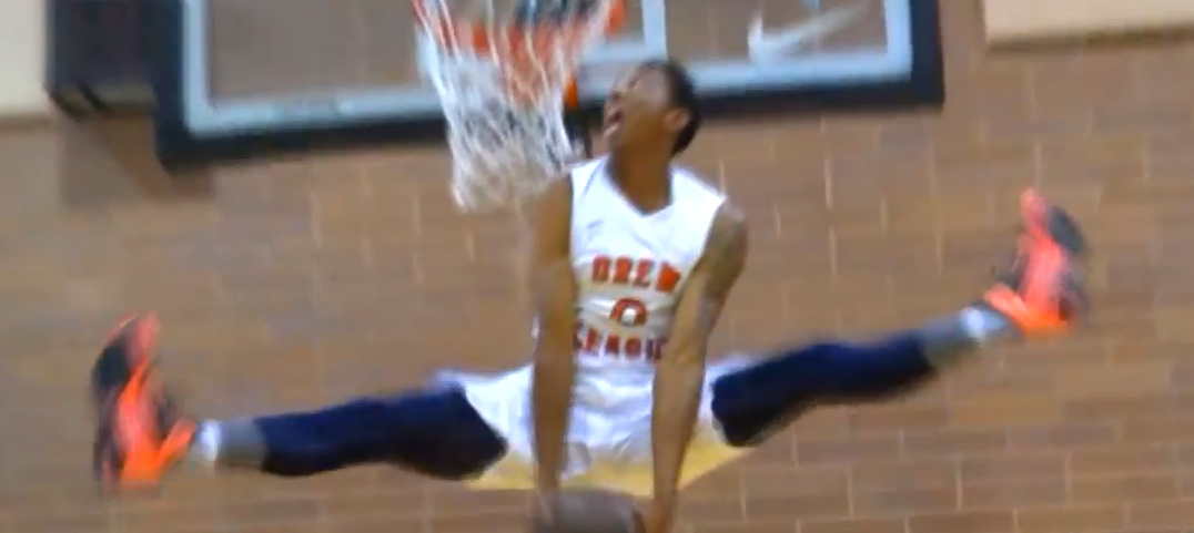 Vidéo : Le concours de dunk de la Drew League