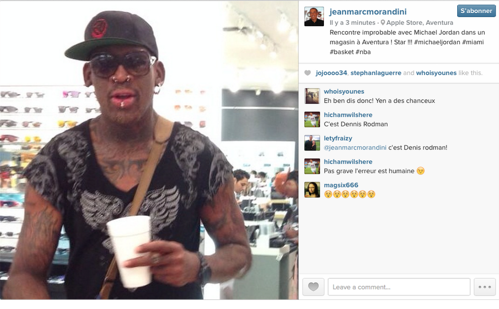 Gênant : Quand Morandini prend Rodman pour Jordan