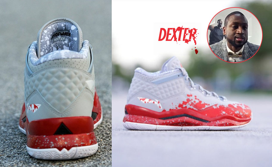Dwyane Wade chaussé façon Dexter