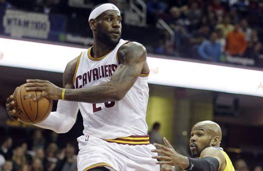 Première victoire pour LeBron et les Cavs