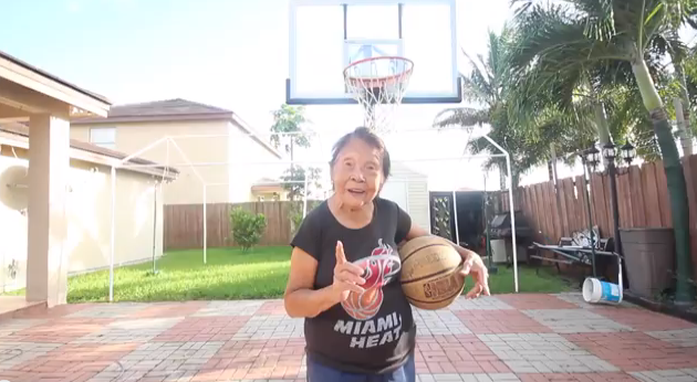 Vidéo : Dwyane Wade relève le défi d’une grand-mère