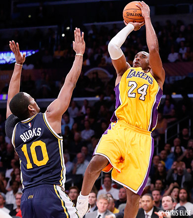 Kobe Bryant brille, les Lakers s’imposent