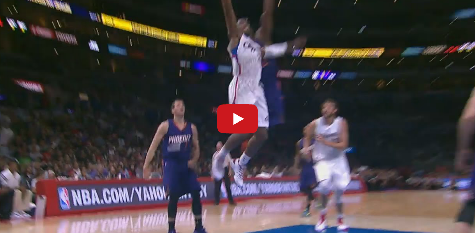 Vidéo : Chris Paul enrhume Bledsoe & Dragic sur la même action