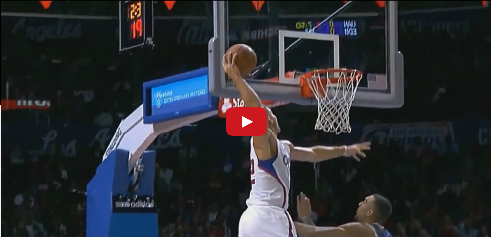 Vidéo : L’énorme dunk de Blake Griffin devant Rudy Gobert