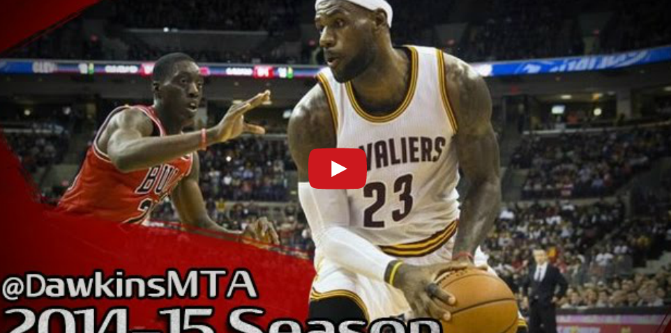 Vidéo : LeBron James au four et au moulin