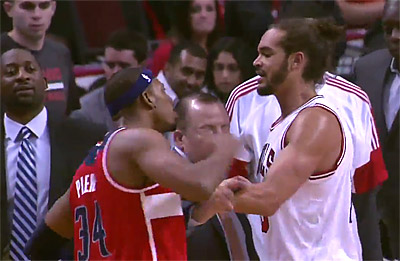Accrochage Noah-Pierce : La NBA ne rigole pas