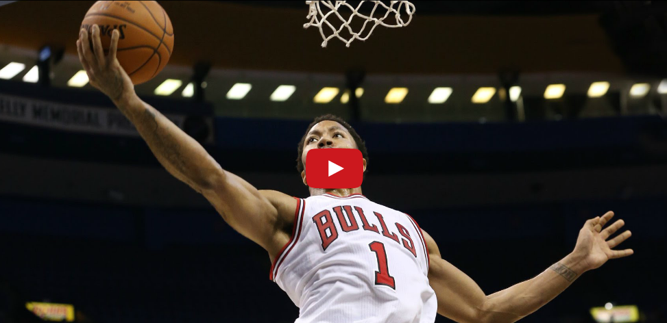 Highlights : Derrick Rose remporte son duel face à Damian Lillard