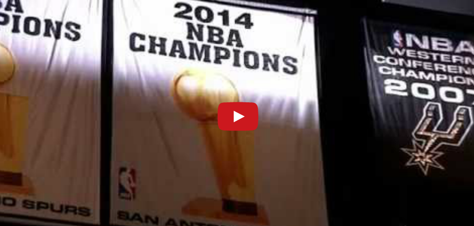 Vidéo : La cérémonie des San Antonio Spurs
