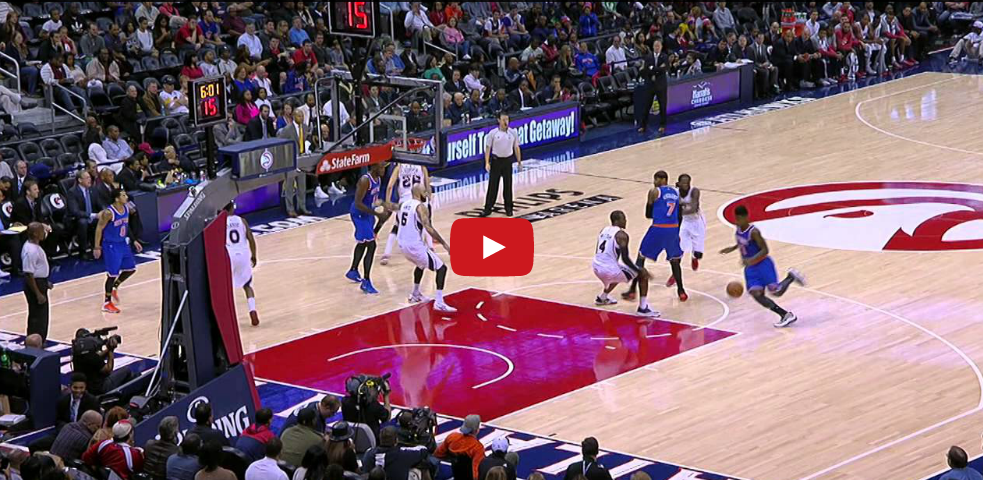 Vidéo : La superbe « no-look pass » de Carmelo Anthony