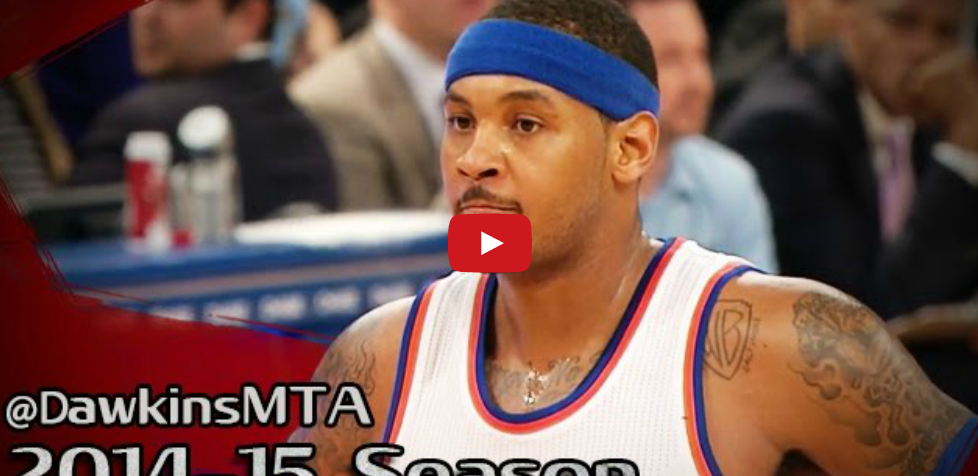 Highlights : Carmelo Anthony était irrésistible (28 pts, 9 rbs)