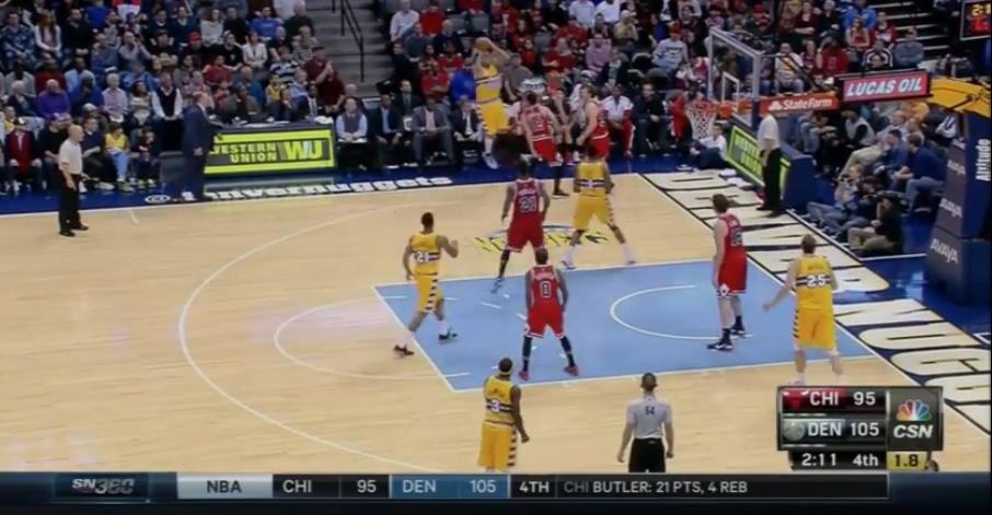 Rageant : Le tir exceptionnel refusé de Danilo Gallinari