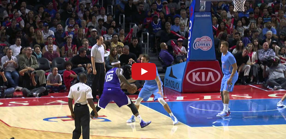 Vidéo : DeMarcus Cousins remporte son duel avec Griffin