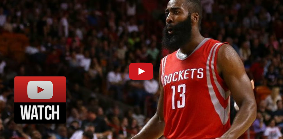 Fail : James Harden se rate au pire des moments…