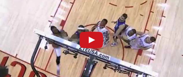 Rare : James Harden très actif en défense face aux Kings