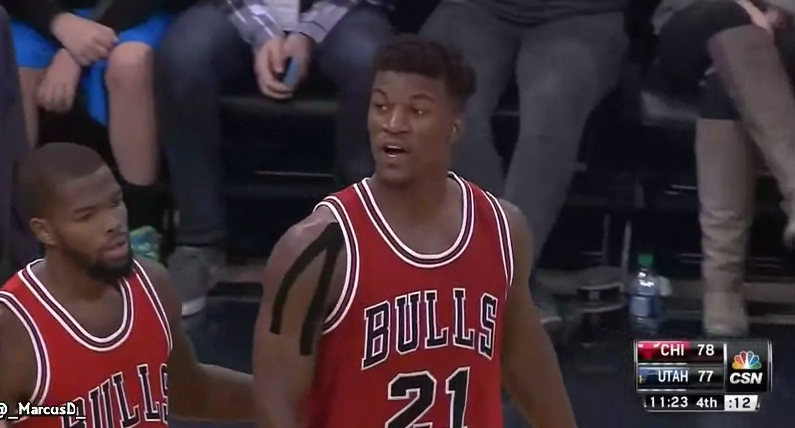 Jimmy Butler à Joe Ingles : « F*** you ! »