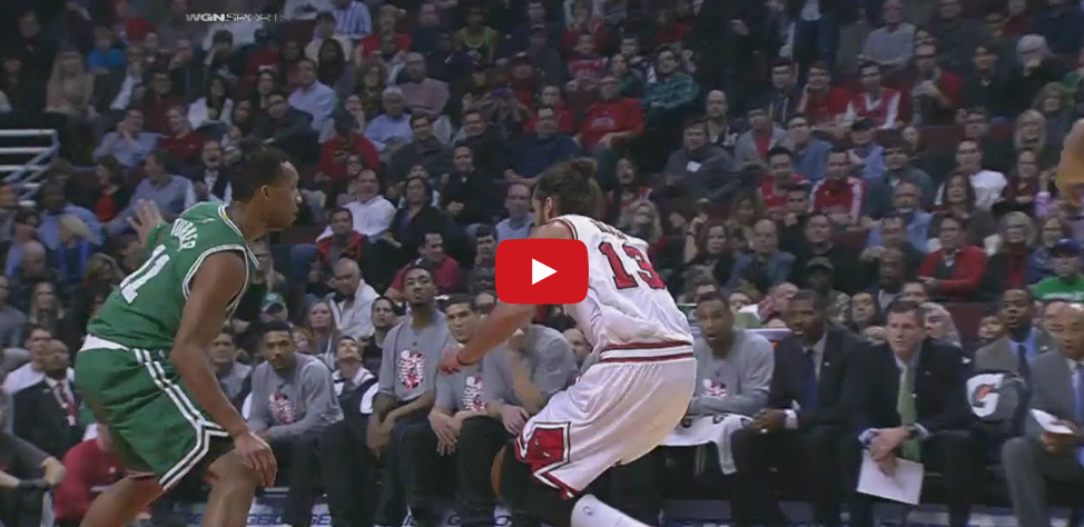 Vidéo : Le superbe Spin move de Joakim Noah