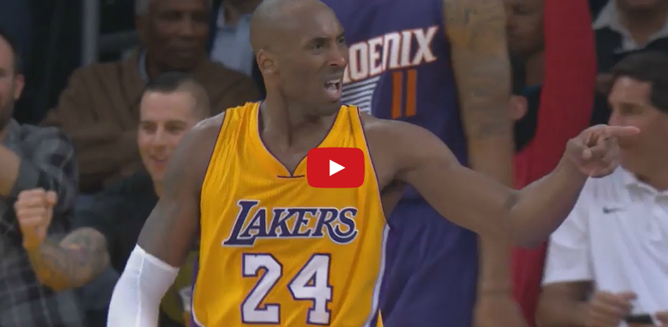 Vidéo : L’incroyable lay-up de Kobe Bryant