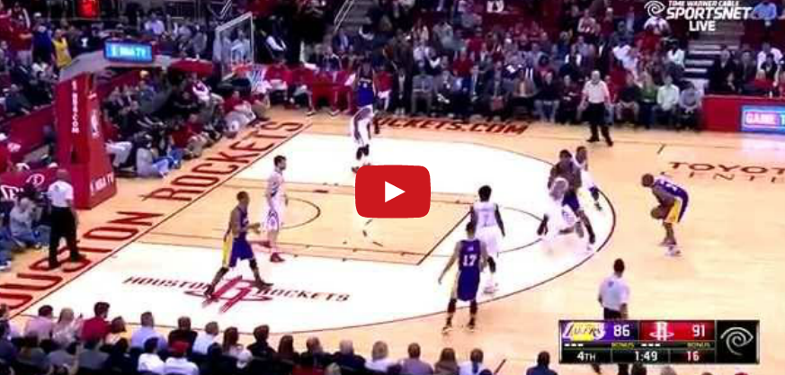 Clutch : Le AND1 décisif de Kobe Bryant face aux Rockets