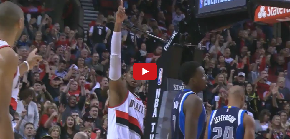 Vidéo : La superbe claquette de LaMarcus Aldridge au buzzer