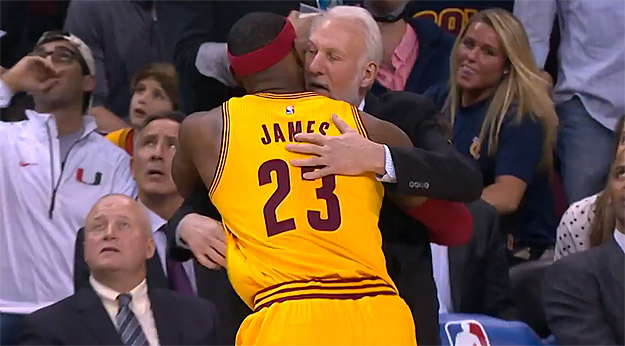 LeBron James : « Gregg Popovich est le meilleur coach de l’histoire »