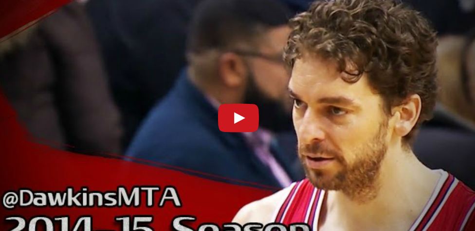 Perf : Pau Gasol écrase la raquette des Raptors