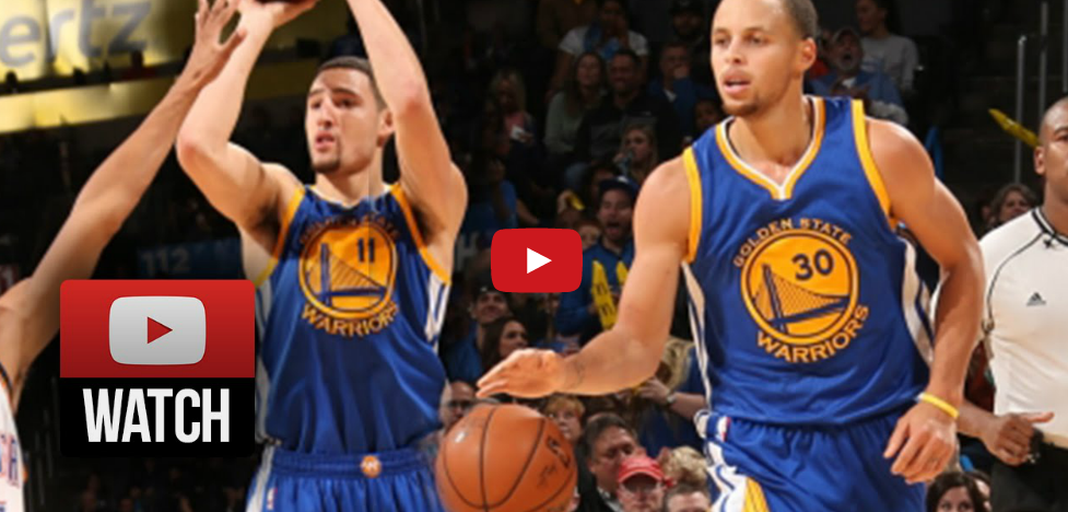 Perf : Les Splash Brothers font le spectacle face à OKC