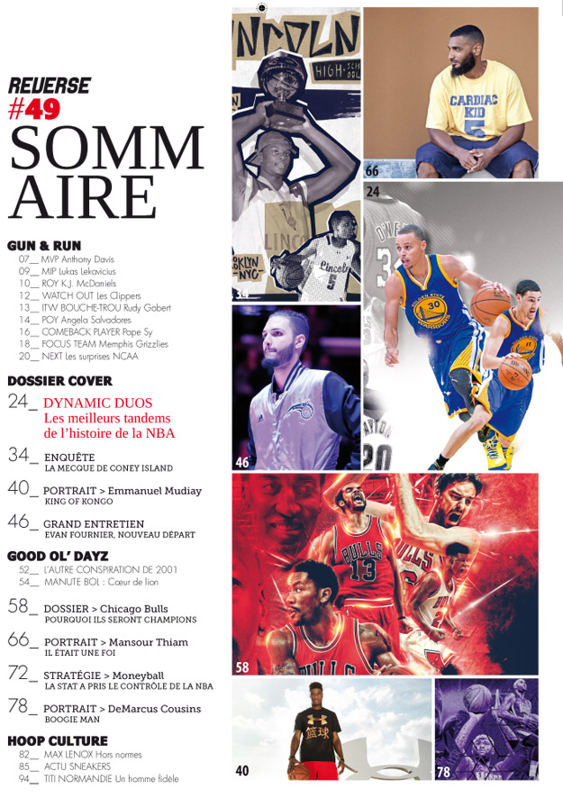 REVERSE Découvrez et commandez le nouveau REVERSE ! BasketSession