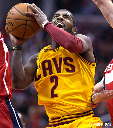 Kyrie Irving met le feu aux Knicks