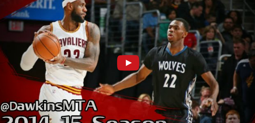 Duel : Andrew Wiggins tient la dragée haute à LeBron James