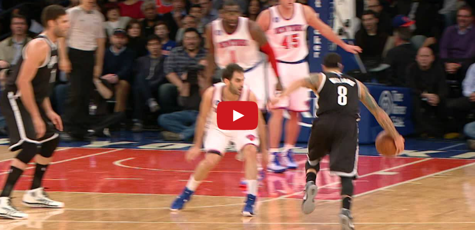 Vidéo : Quand Deron Williams ridiculise Jose Calderon
