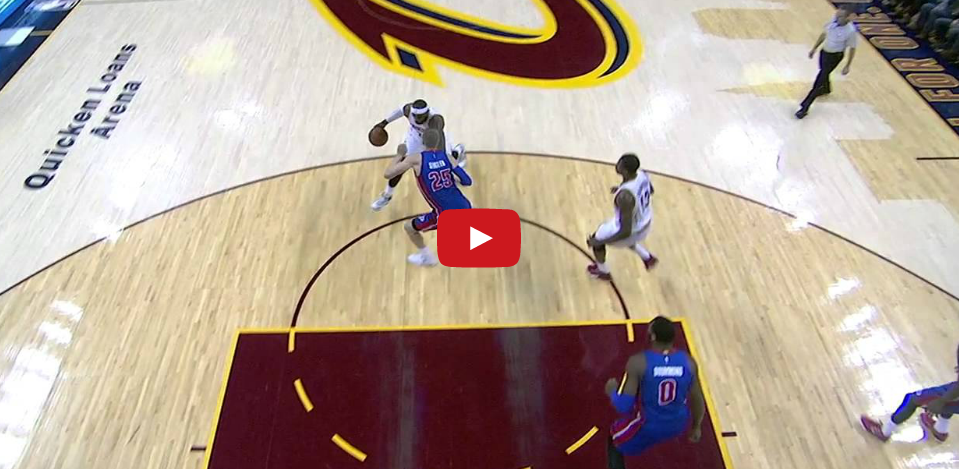 Le contre de la nuit : Andre Drummond se paye LeBron James !