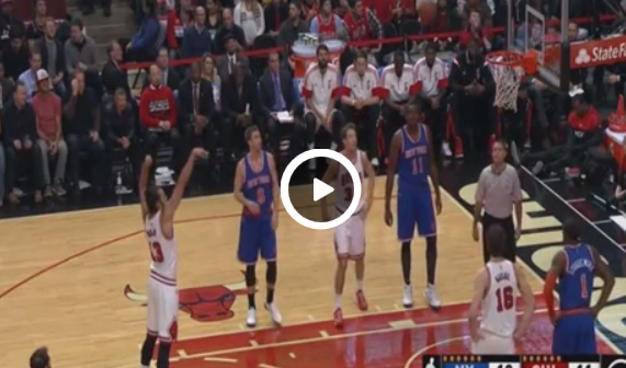 Fail : Le vilain air ball de Joakim Noah sur un lancer-franc
