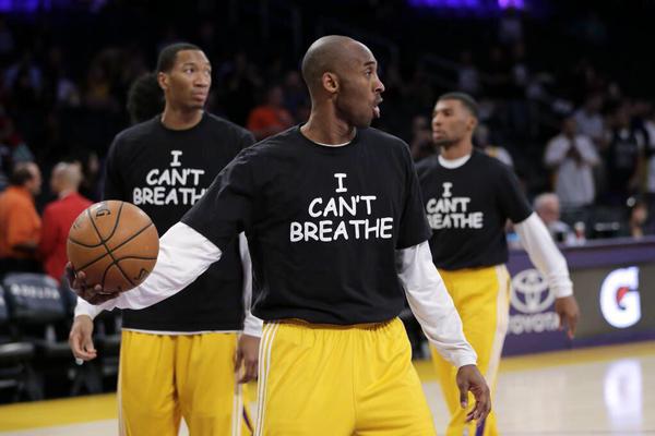 Kobe Bryant et les Lakers rendent aussi hommage à Eric Garner