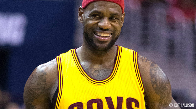 LeBron James content du recrutement des Cavaliers