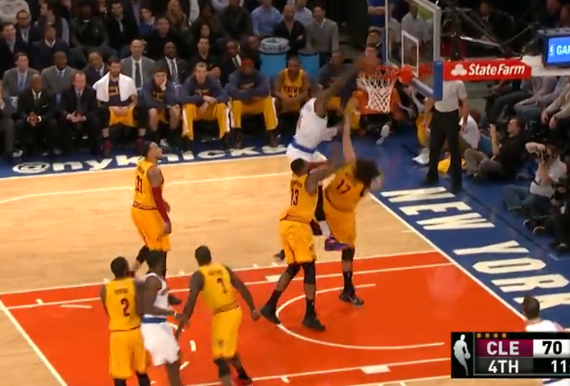 Poster : Amar’e Stoudemire punit Anderson Varejao