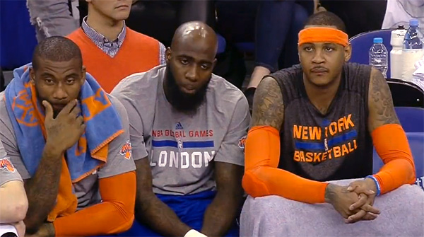 16 défaites à la suite pour les Knicks malgré Carmelo…