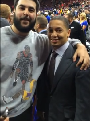 Photo : Tyronn Lue n’en veut visiblement pas à Allen Iverson