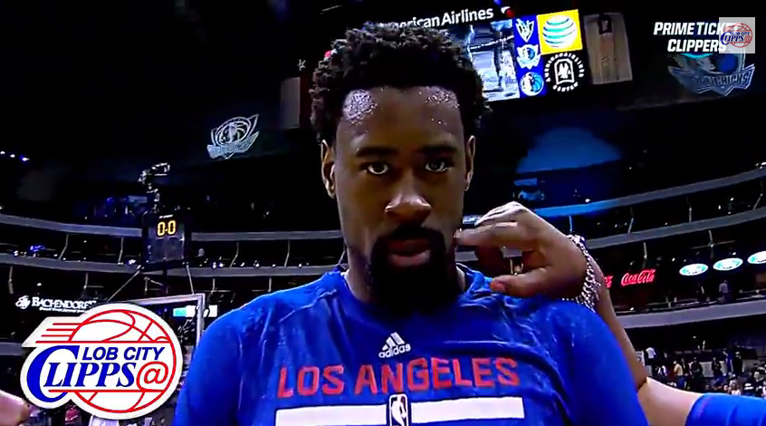 L’interview d’après-match flippante de DeAndre Jordan