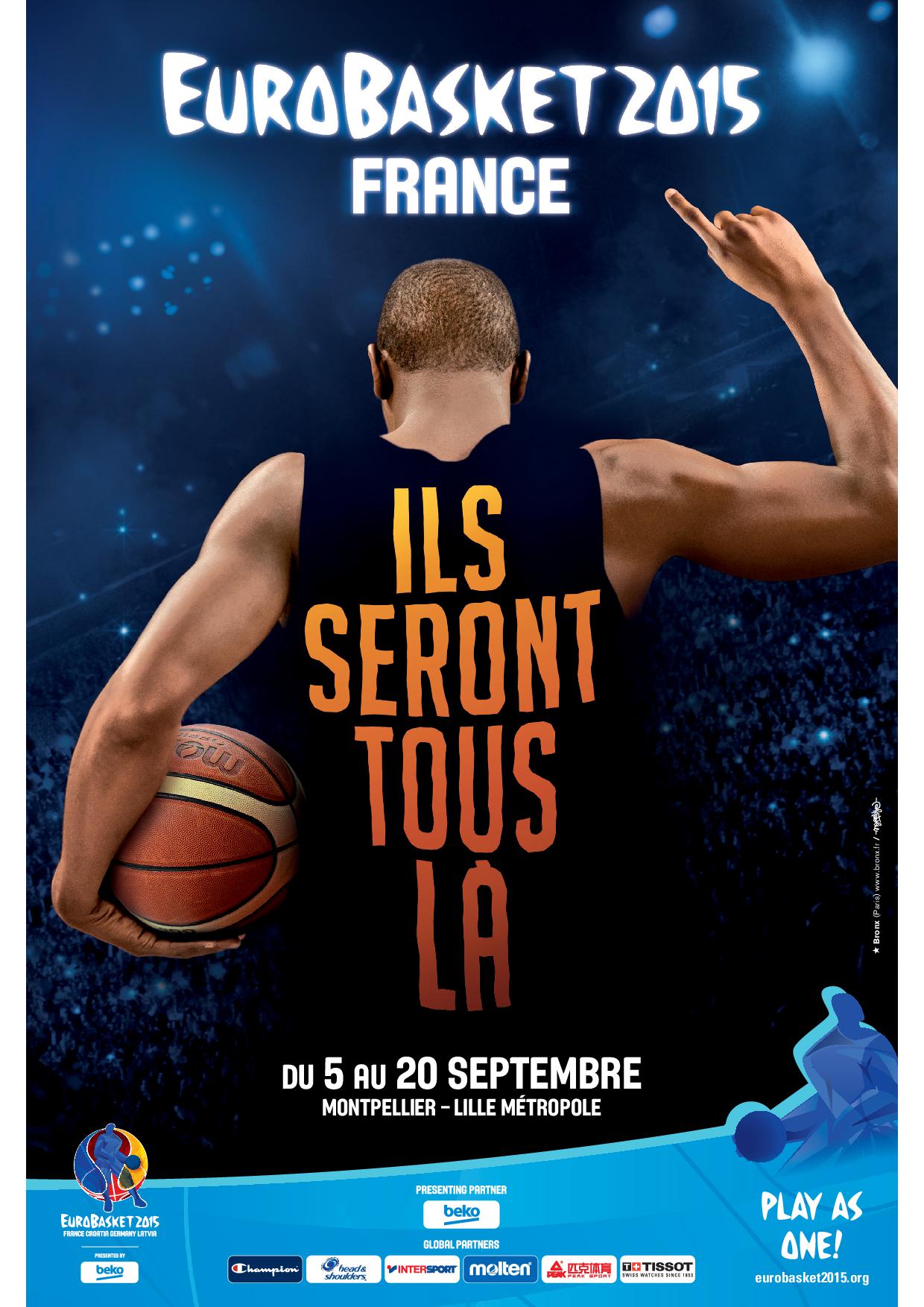 L’affiche de l’Eurobasket 2015 dévoilée !