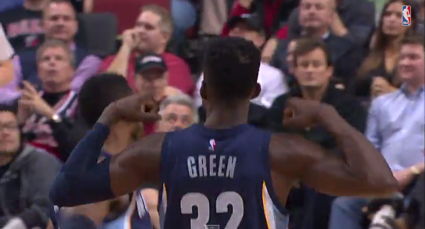 A l’ancienne : il y a six ans, Jeff Green dunkait déjà sur Robin Lopez