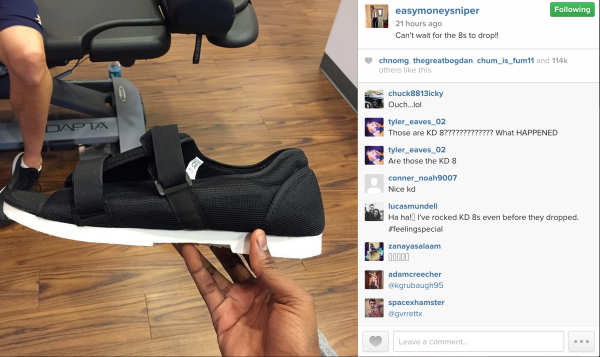 Joke : KD présente la KD8