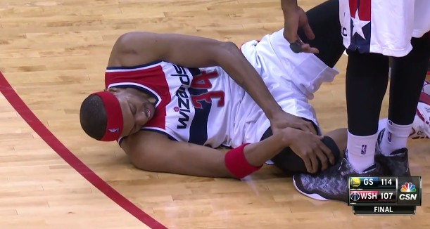 Plus de peur que de mal pour Paul Pierce