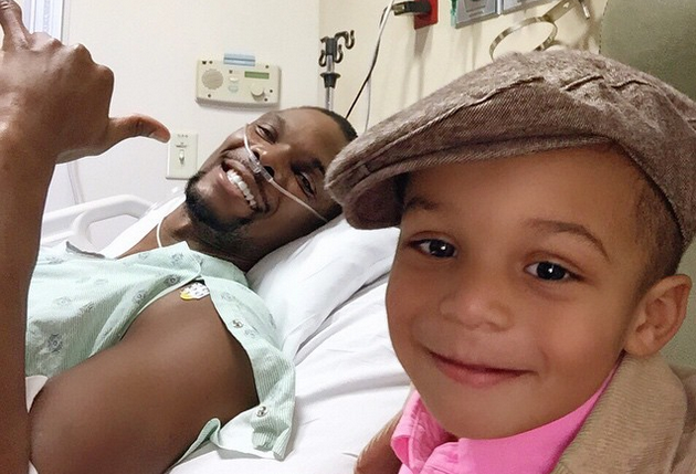 Rassurant : Chris Bosh tout sourire à l’hôpital