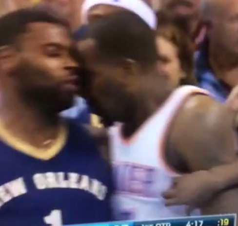 Kendrick Perkins suspendu après son embrouille avec Evans