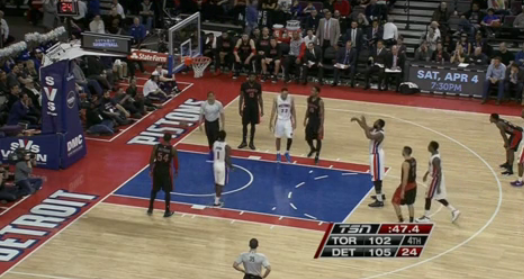 Affreux : Andre Drummond signe un airball sur lancer franc