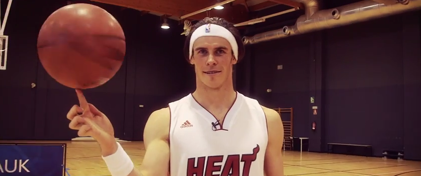 Quand Gareth Bale rentre des shoots du milieu de terrain