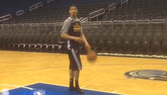 Gerald Green dunke toujours en chaussettes