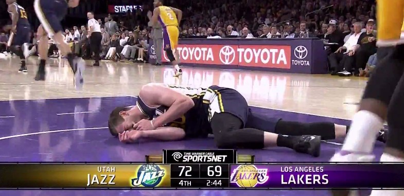 Frayeur : L’énorme chute de Gordon Hayward