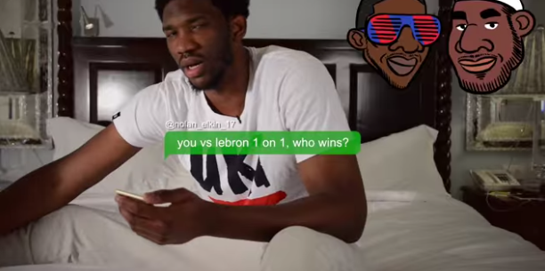 Joel Embiid : « Je peux battre LeBron en 1×1 »