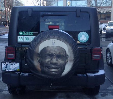 Le plus gros hater de LeBron James est fan des Celtics